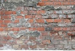 Photo Textures of Wall Bricks Plastered